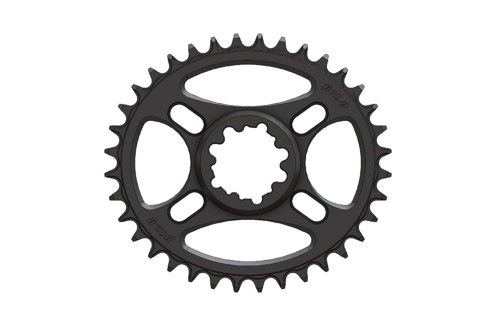 36T Narrow wide Elliptic Chainring for Sram Direct