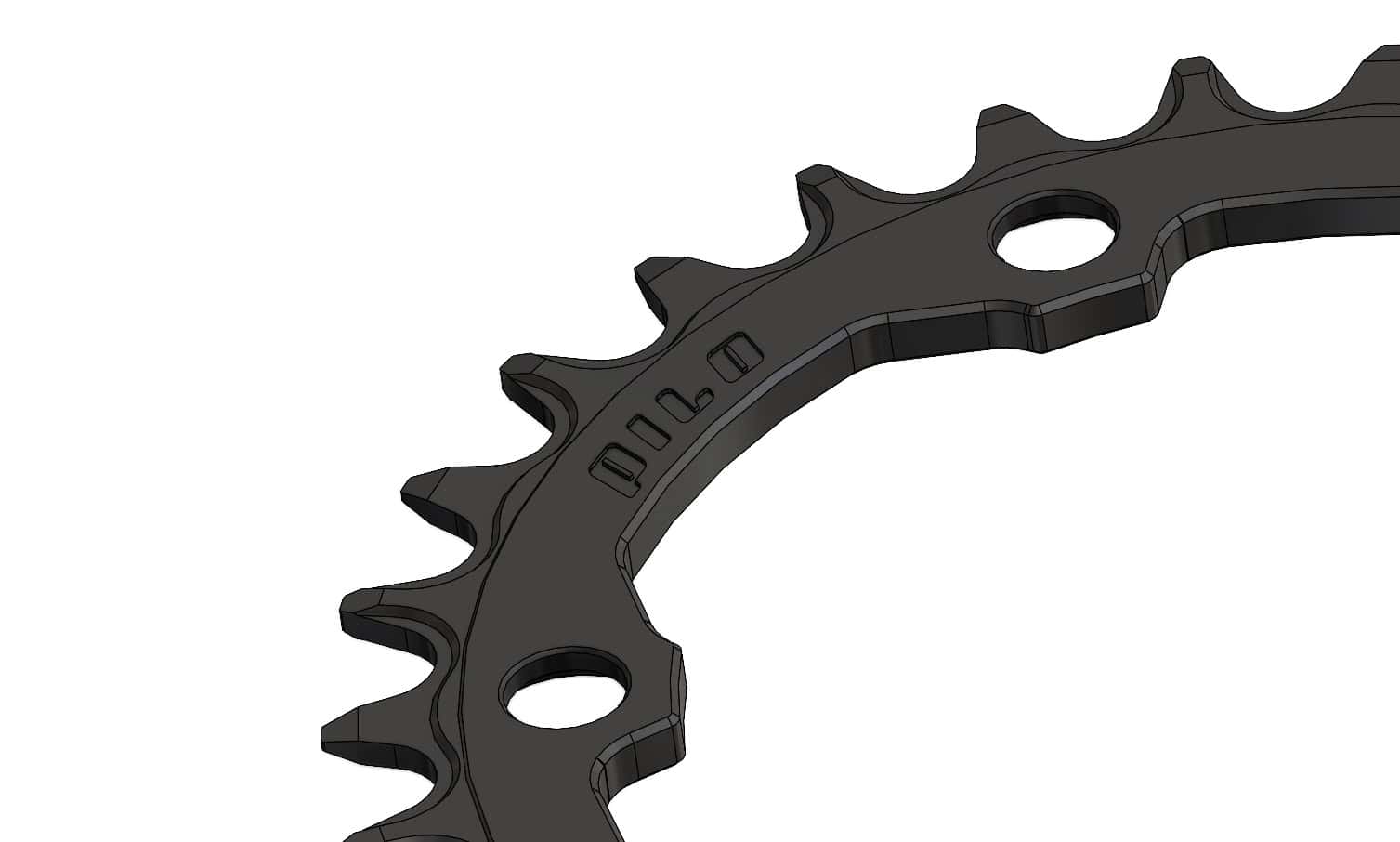 30T Narrow wide Chainring for 96BCD Asymmetric 12 Speed