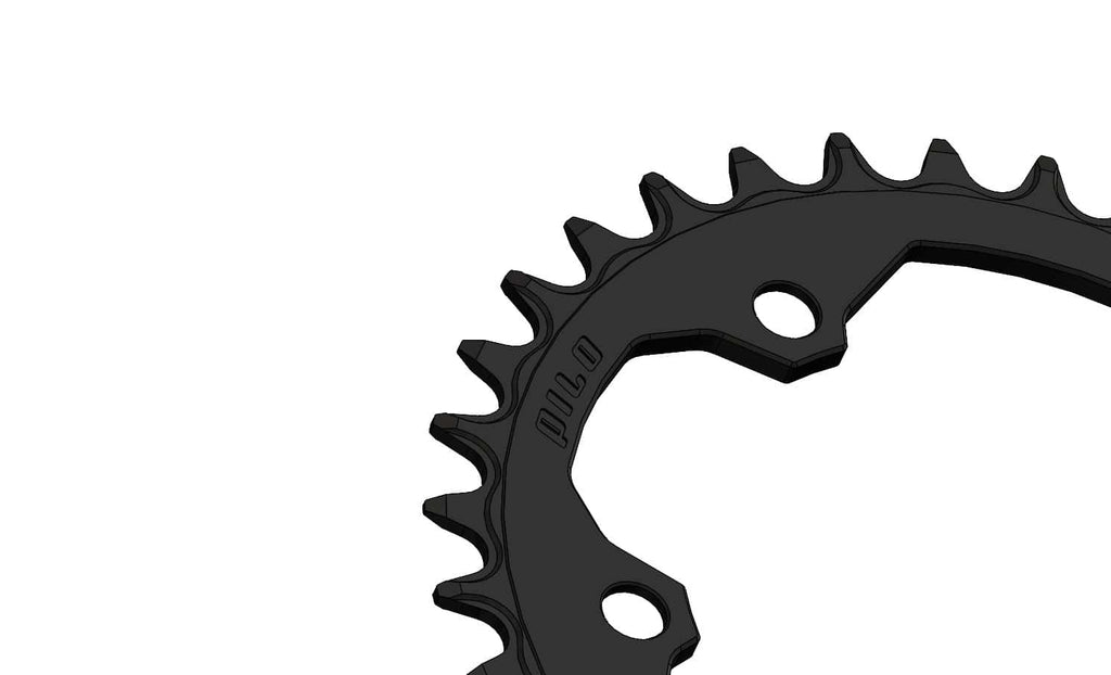 34T Narrow wide Chainring for 96BCD Asymmetric 12 Speed