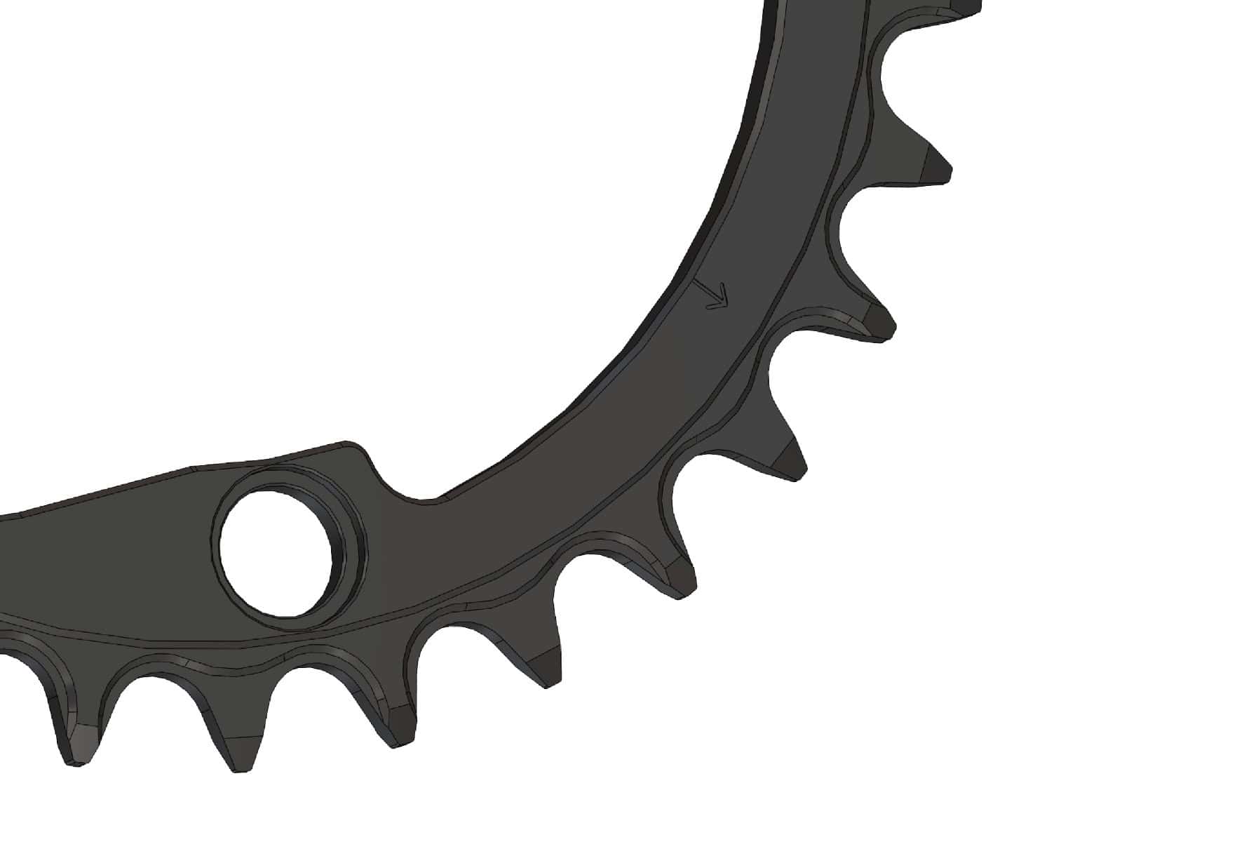 32T Narrow wide Chainring for 104BCD T-Type chain compatible