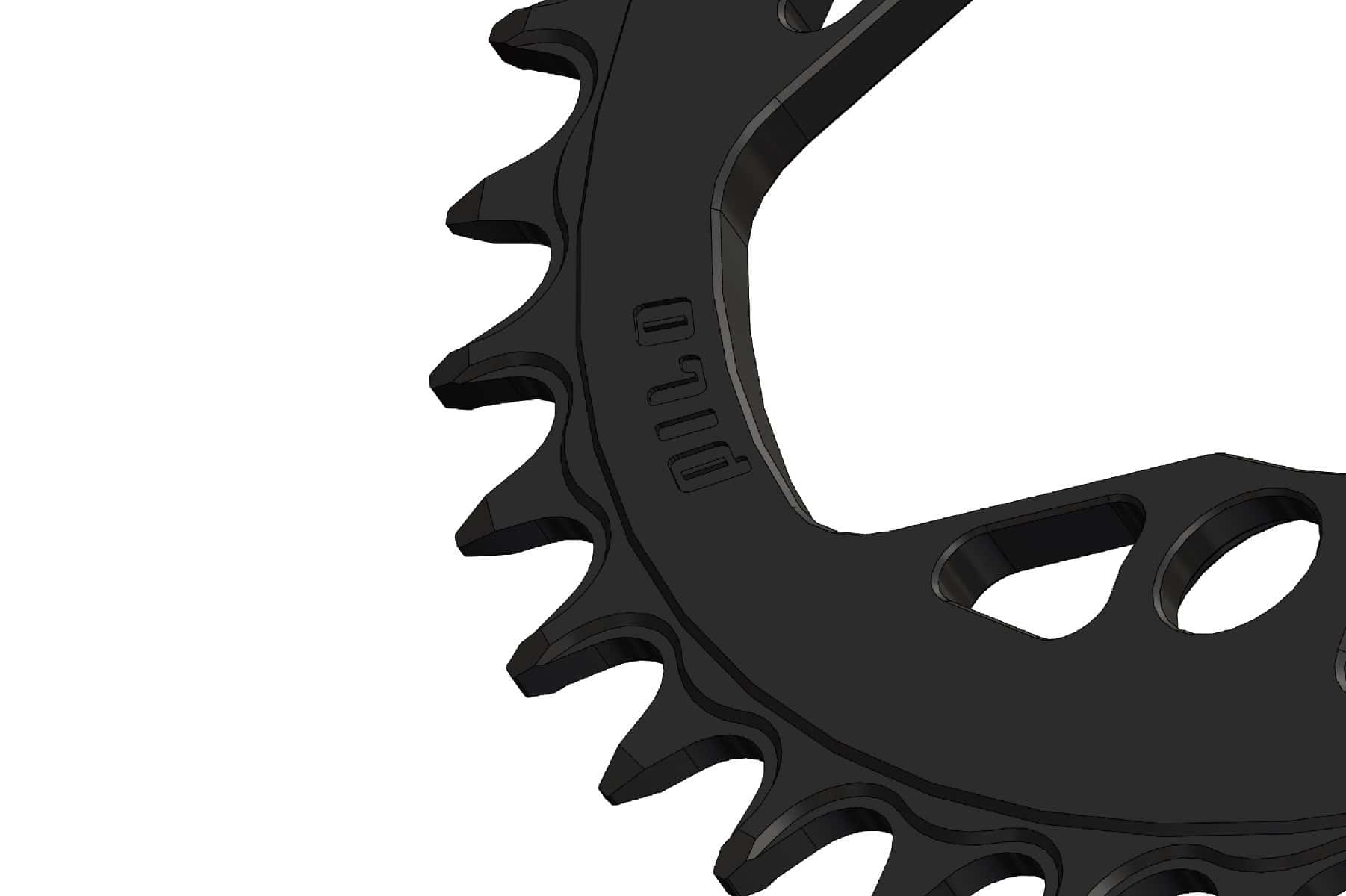38T Narrow wide Chainring for 104BCD Sram T-Type