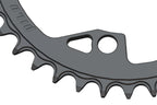 38T Narrow wide Chainring for 104BCD Hyperglide+ Compatible
