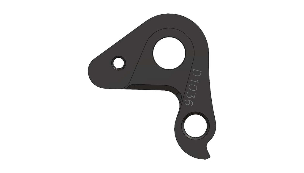 Derailleur hanger for rock machine