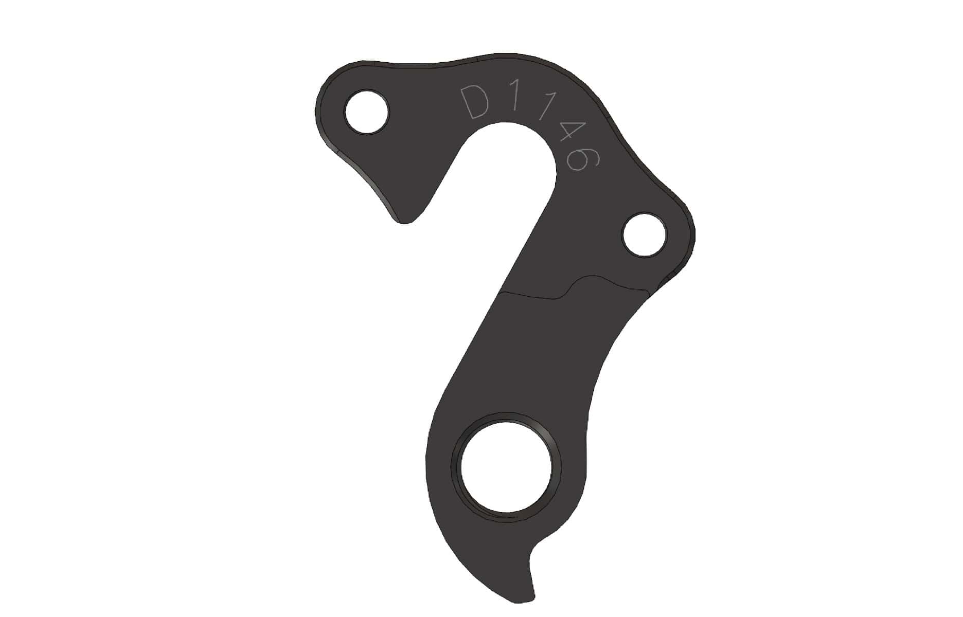 Derailleur hanger for VSF, Kreidler