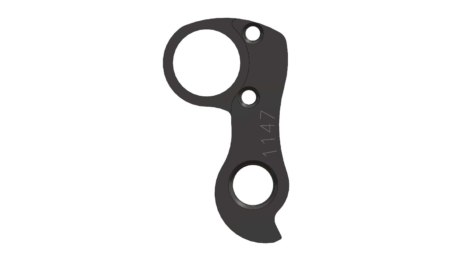 Derailleur hanger for Isaac, Kuota