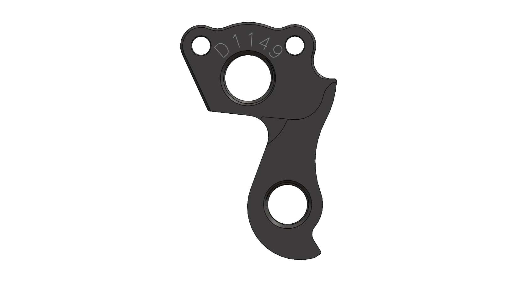Derailleur hanger for Pasculli, Pearl, Standert