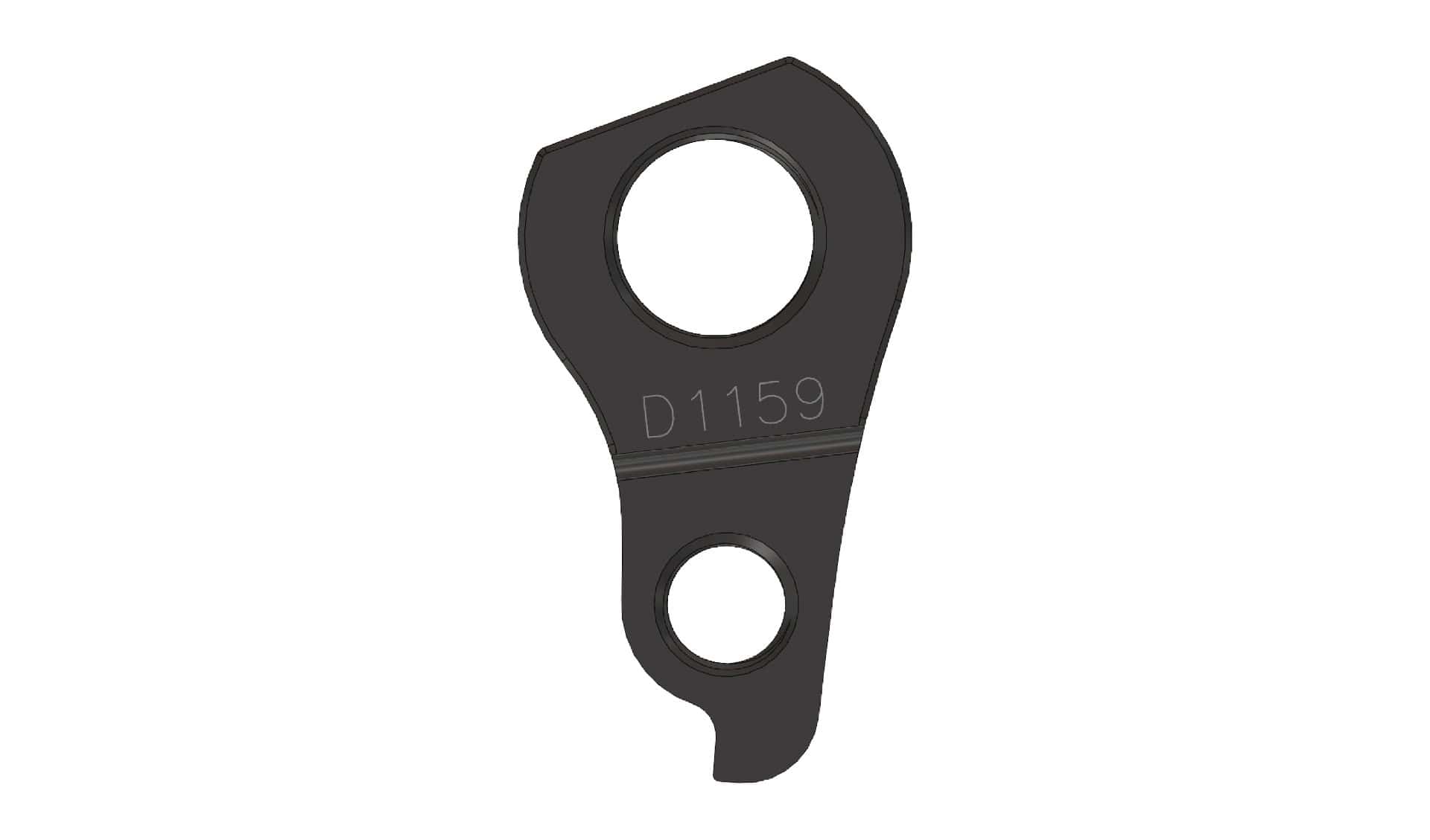 Derailleur hanger for YT