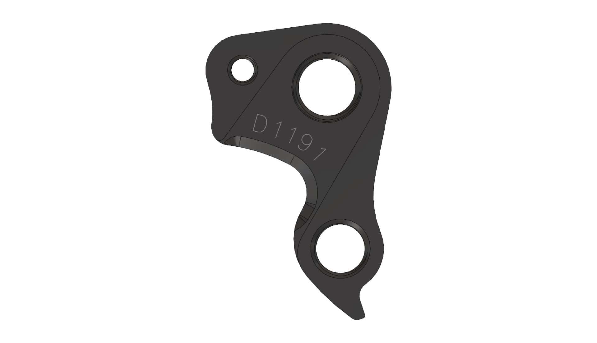 Derailleur hanger for Conor, CTM, Dema, Heppe, Leader fox, WRC