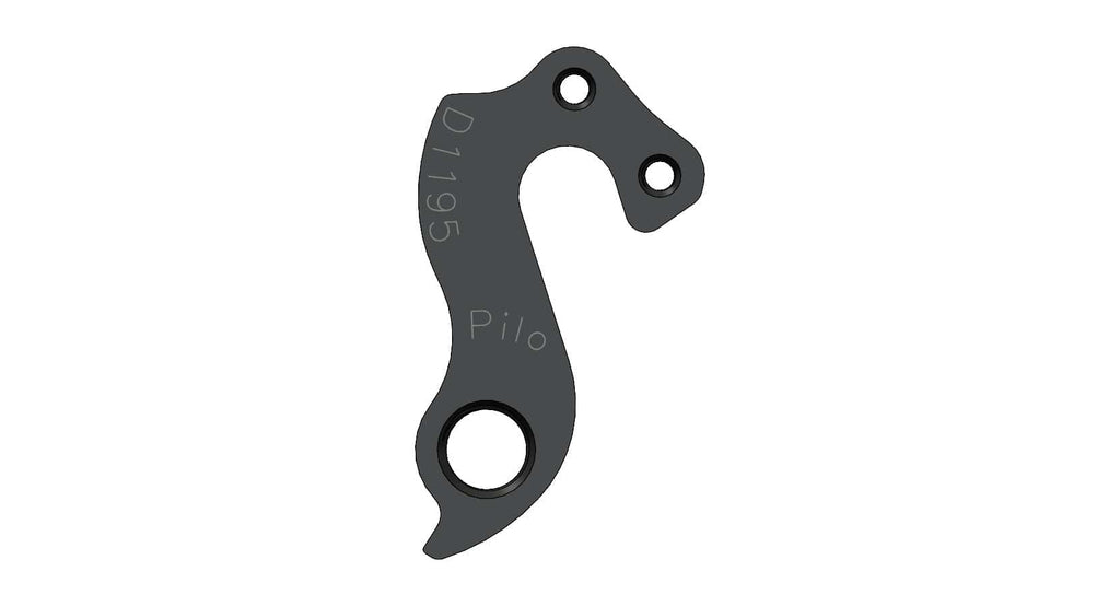 Derailleur hanger for Bakcou, BiXS, Fuji, Helkama, Silverback, White