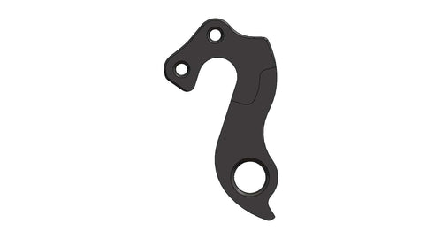 Derailleur hanger for Bakcou, BiXS, Fuji, Helkama, Silverback, White