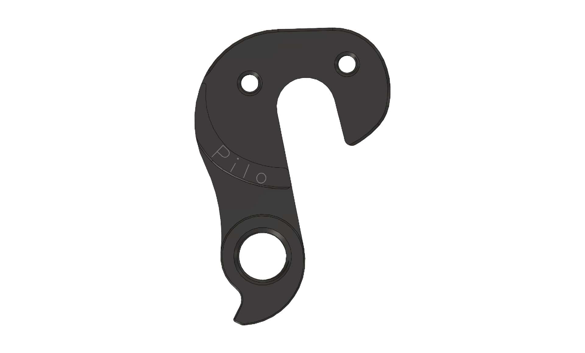 Derailleur hanger for Avanti, Forme, KHS, Leader fox, Raymon, Saracen, Superior, White