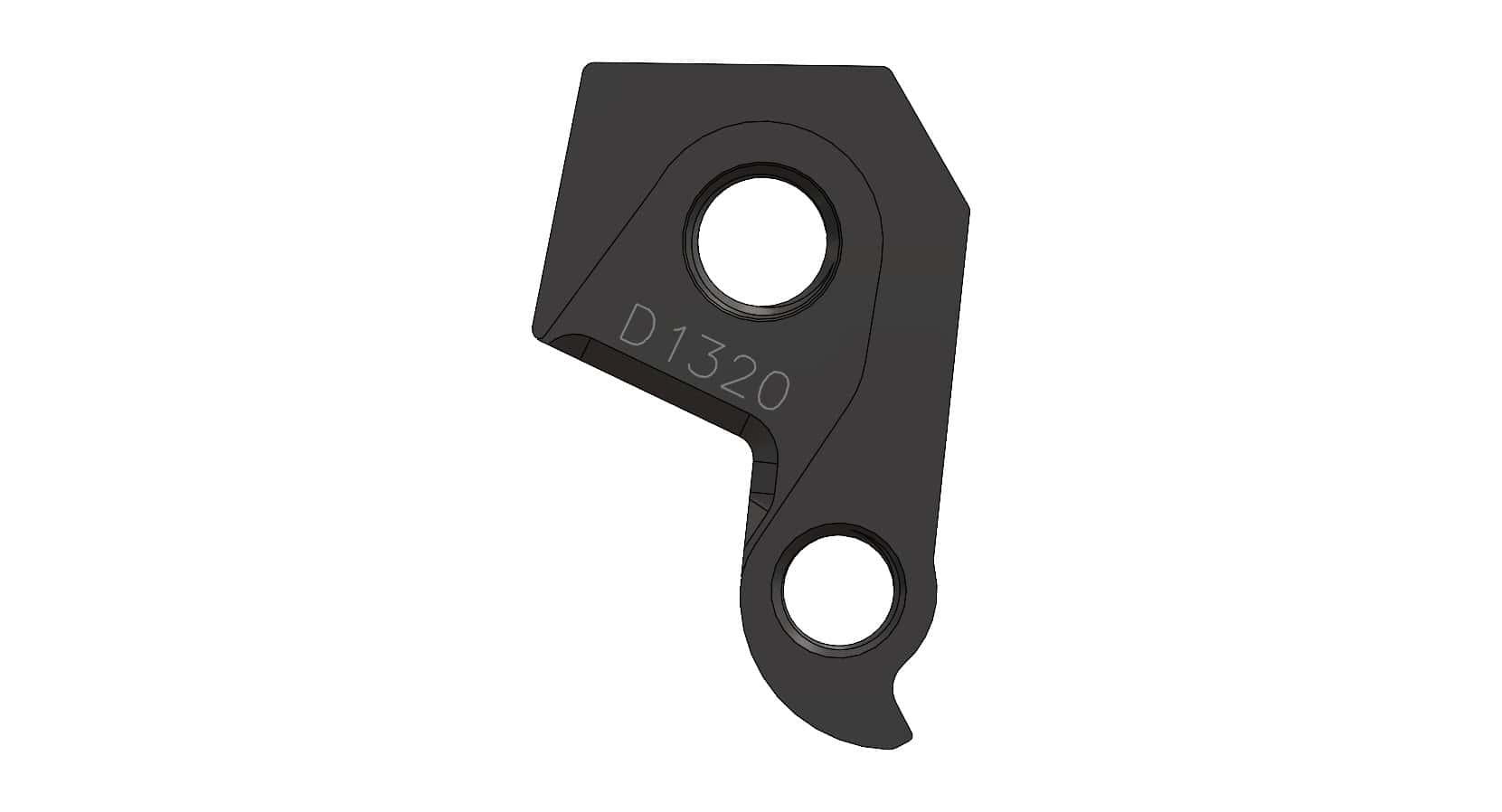 Derailleur hanger for borealis