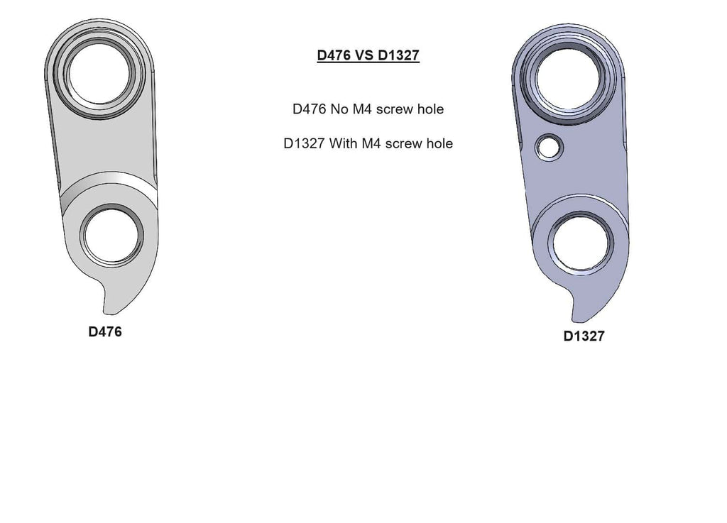 Derailleur hanger for KTM