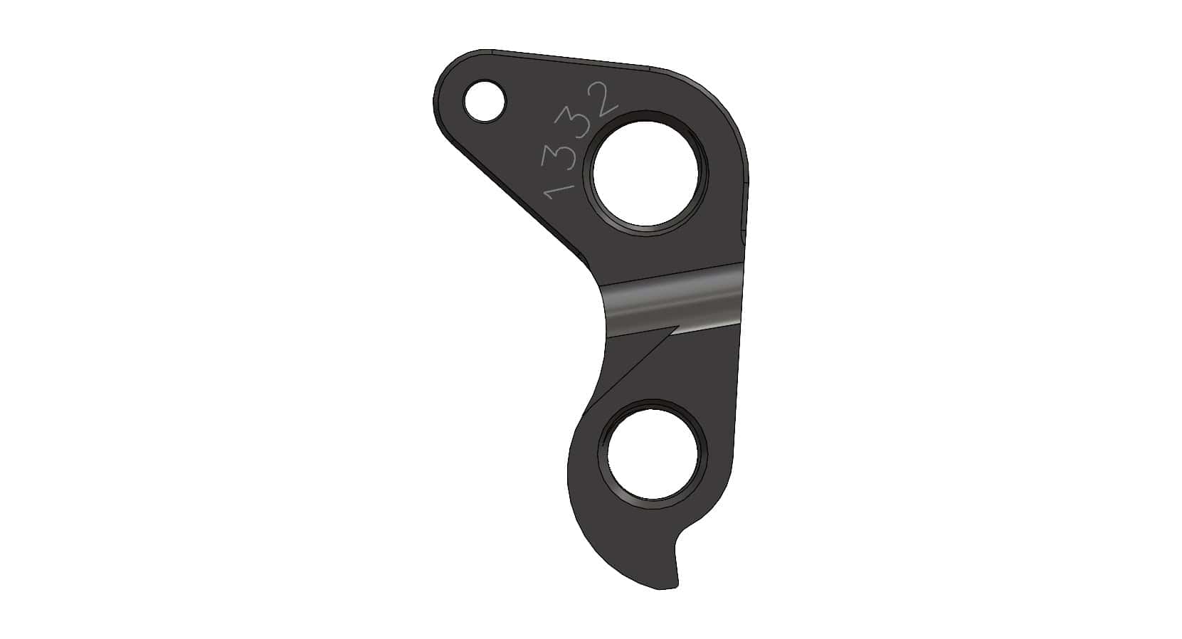 Derailleur hanger for Author, BiXS, Principia, Pronghorn