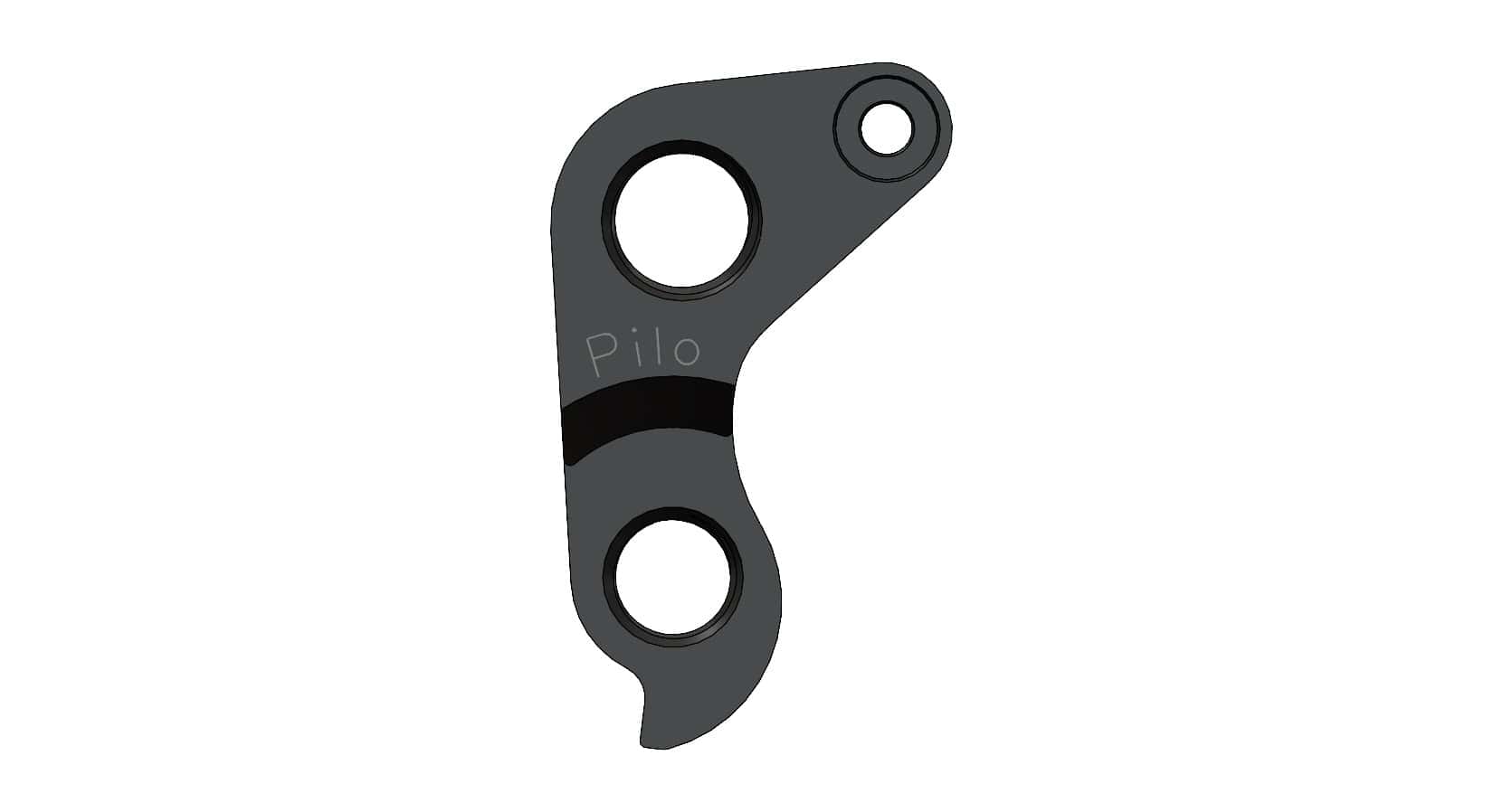 Derailleur hanger for Author, BiXS, Principia, Pronghorn