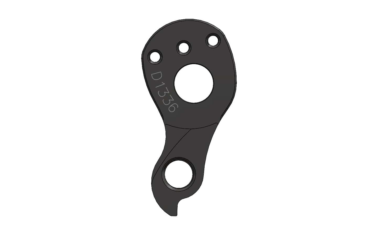 Derailleur hanger for Alchemy, Chiru, Curve, Decathlon, Enigma, J.Laverack, Merlin, Moots