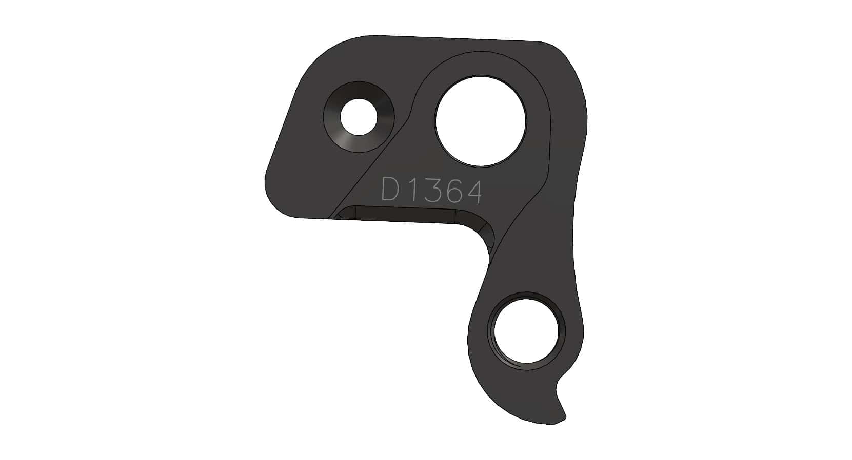 Derailleur hanger for Propain