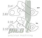 Derailleur hanger for for Cube, Focus, Fuji, K2, KHS, KTM, Kona, Lapierre, Norco, Trek…