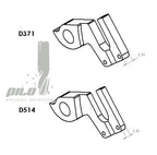 Derailleur hanger for BMC