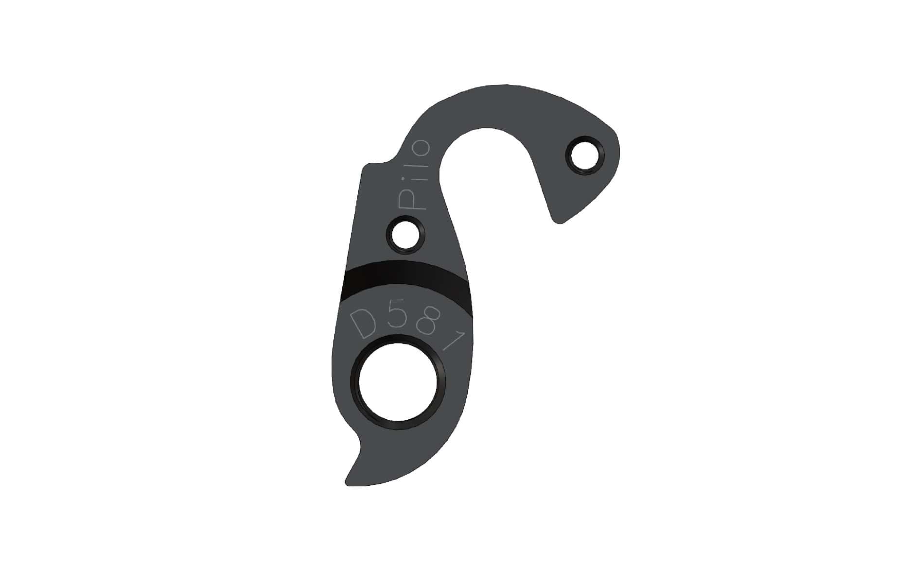 Derailleur hanger for Carrera, Conor, Dedacciai, Dolan, Garneau, Pronghorn, Rocky Mountain...