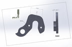 Derailleur hanger for Colnago