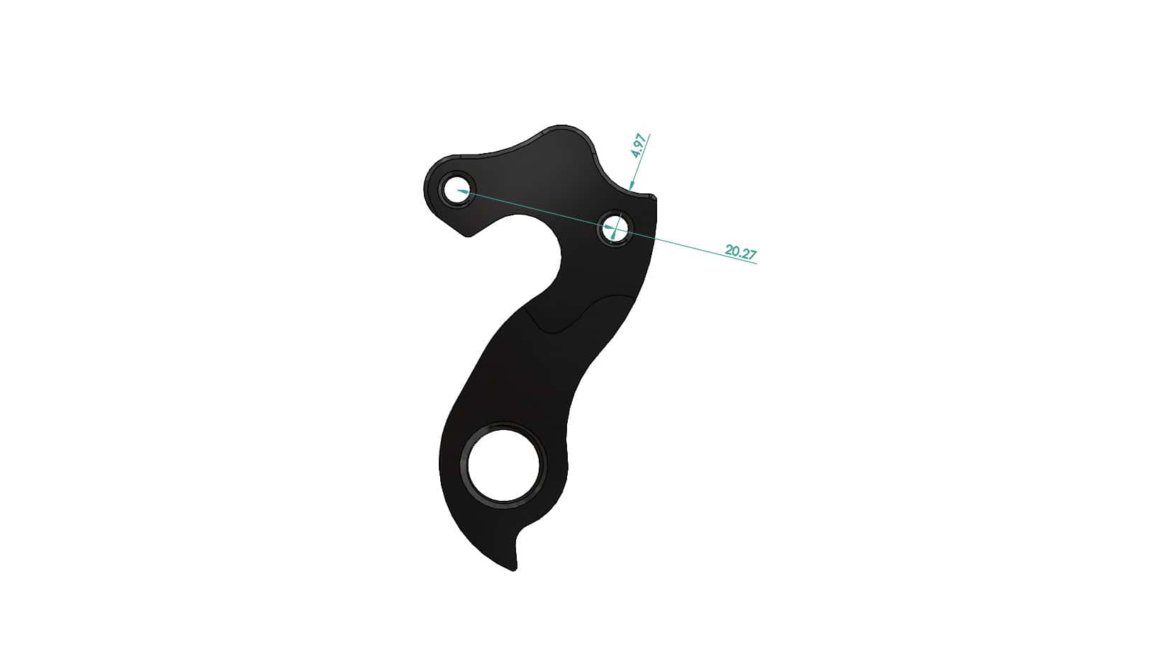 Derailleur hanger for Gusto, Kuota