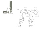 Derailleur hanger for Canyon, Focus, KSM, Marin, Merida, Orbea, Raleigh, Stevens…