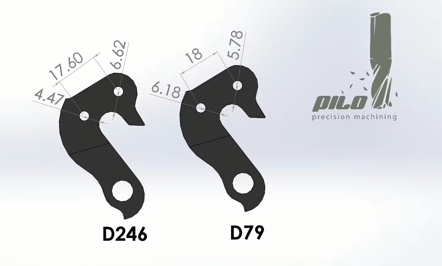Derailleur hanger for Focus, Jamis, KHS, Marin, Titus
