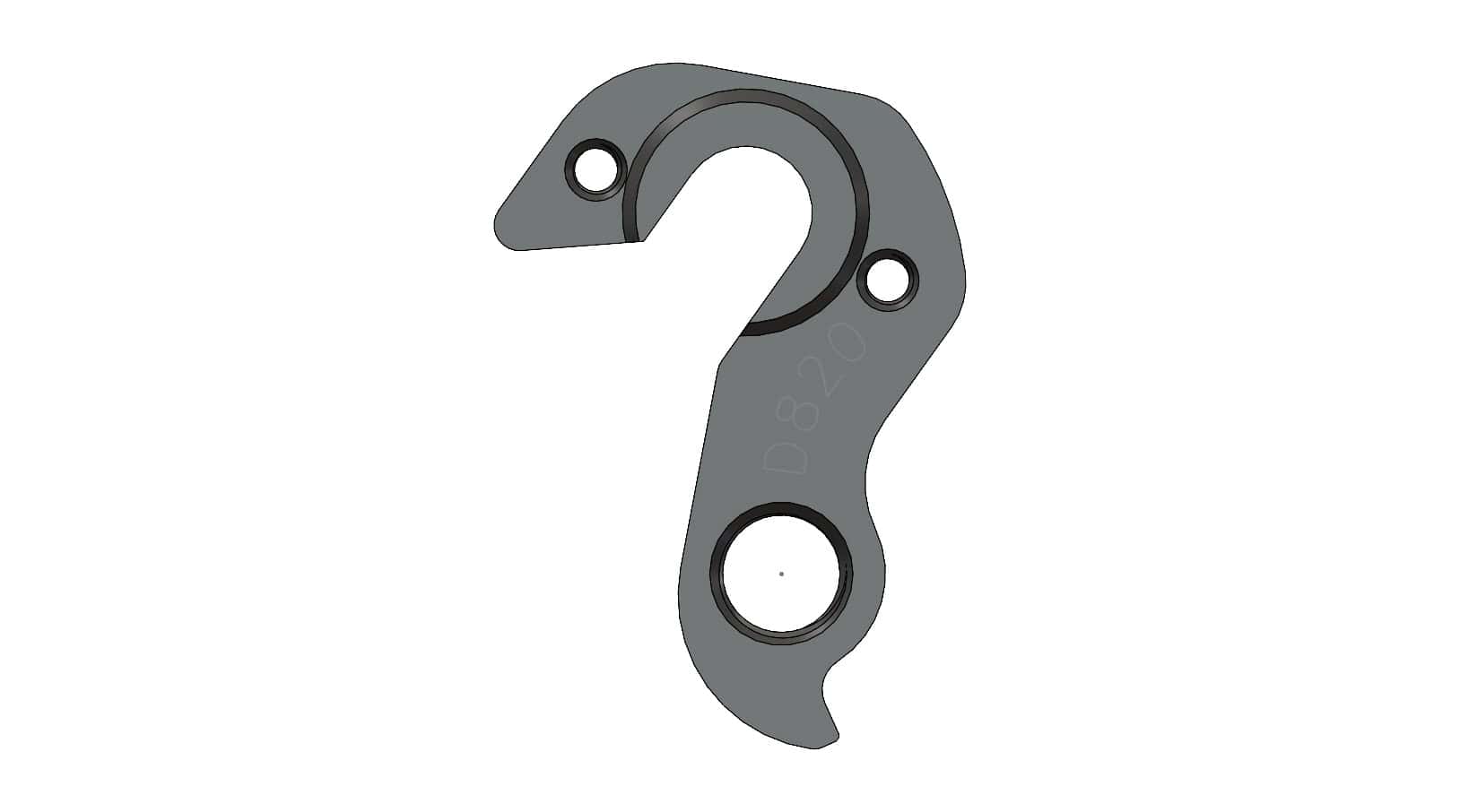 Derailleur hanger for Isaac, Jamis, Scott, Vitus