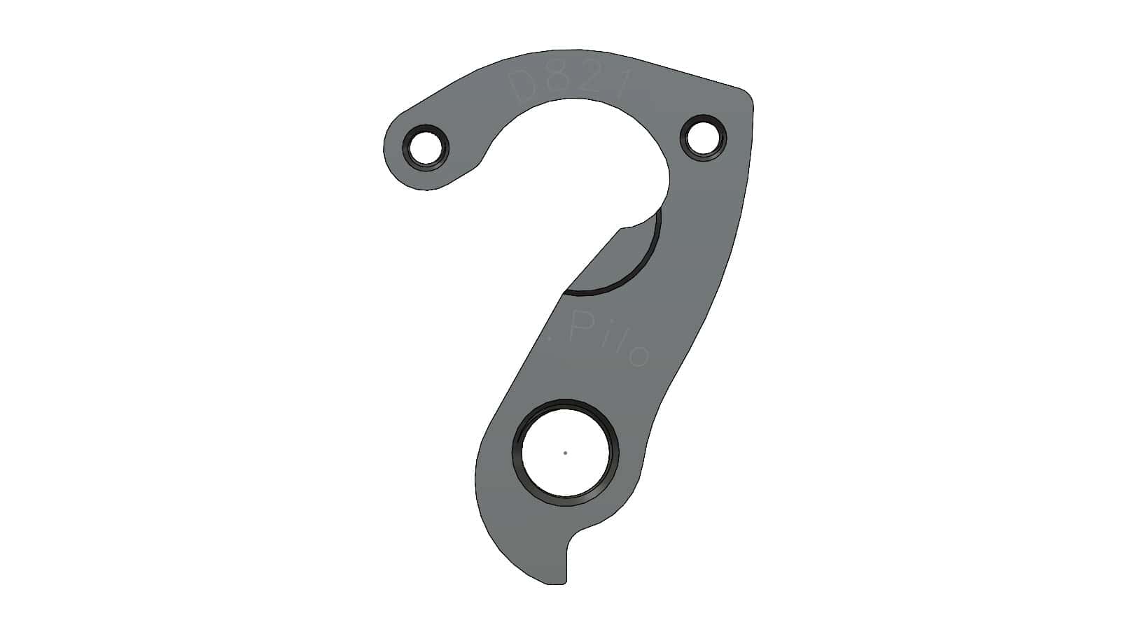 Derailleur hanger for kestrel