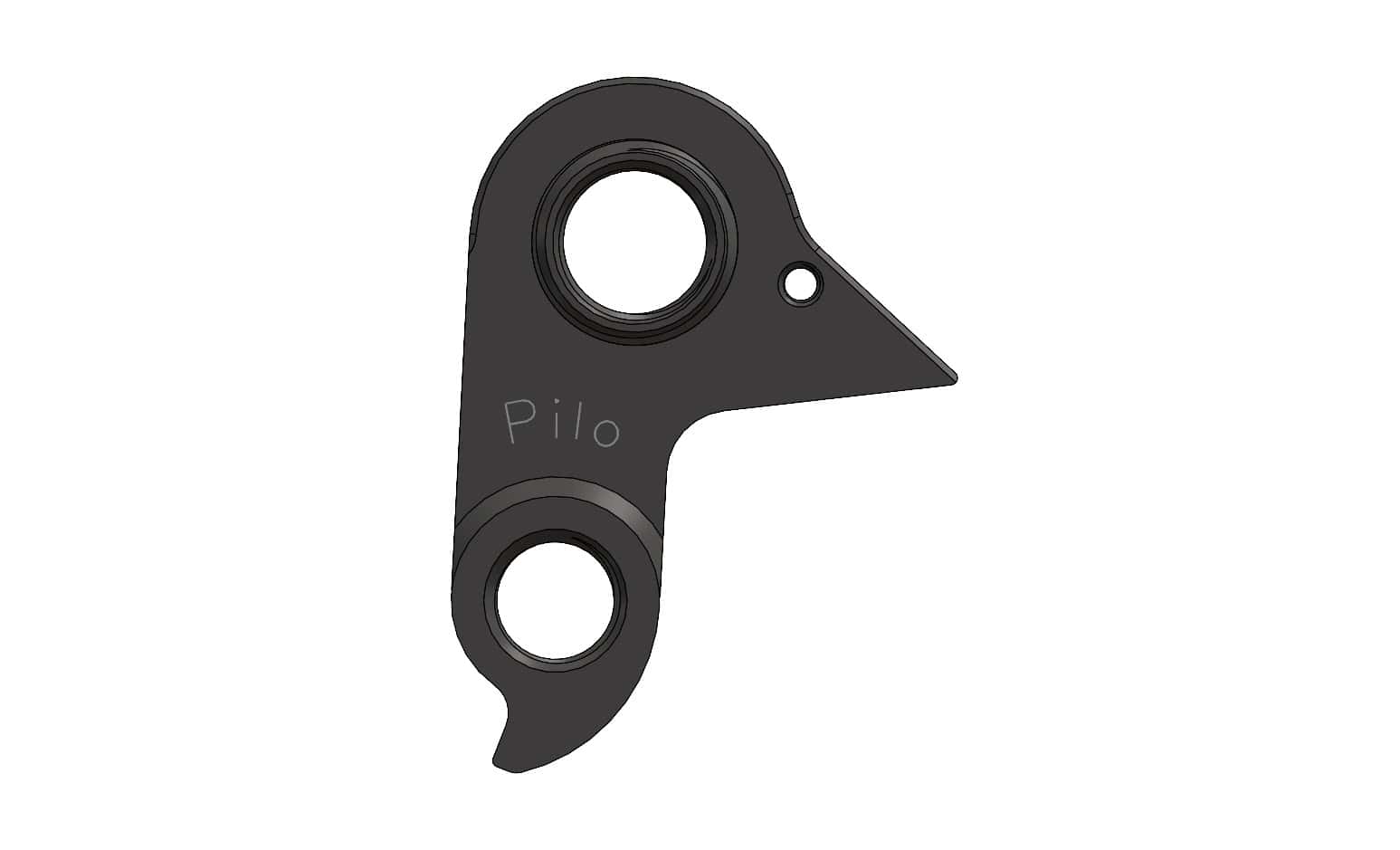 Derailleur hanger for Look