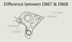 Derailleur hanger for Mondraker