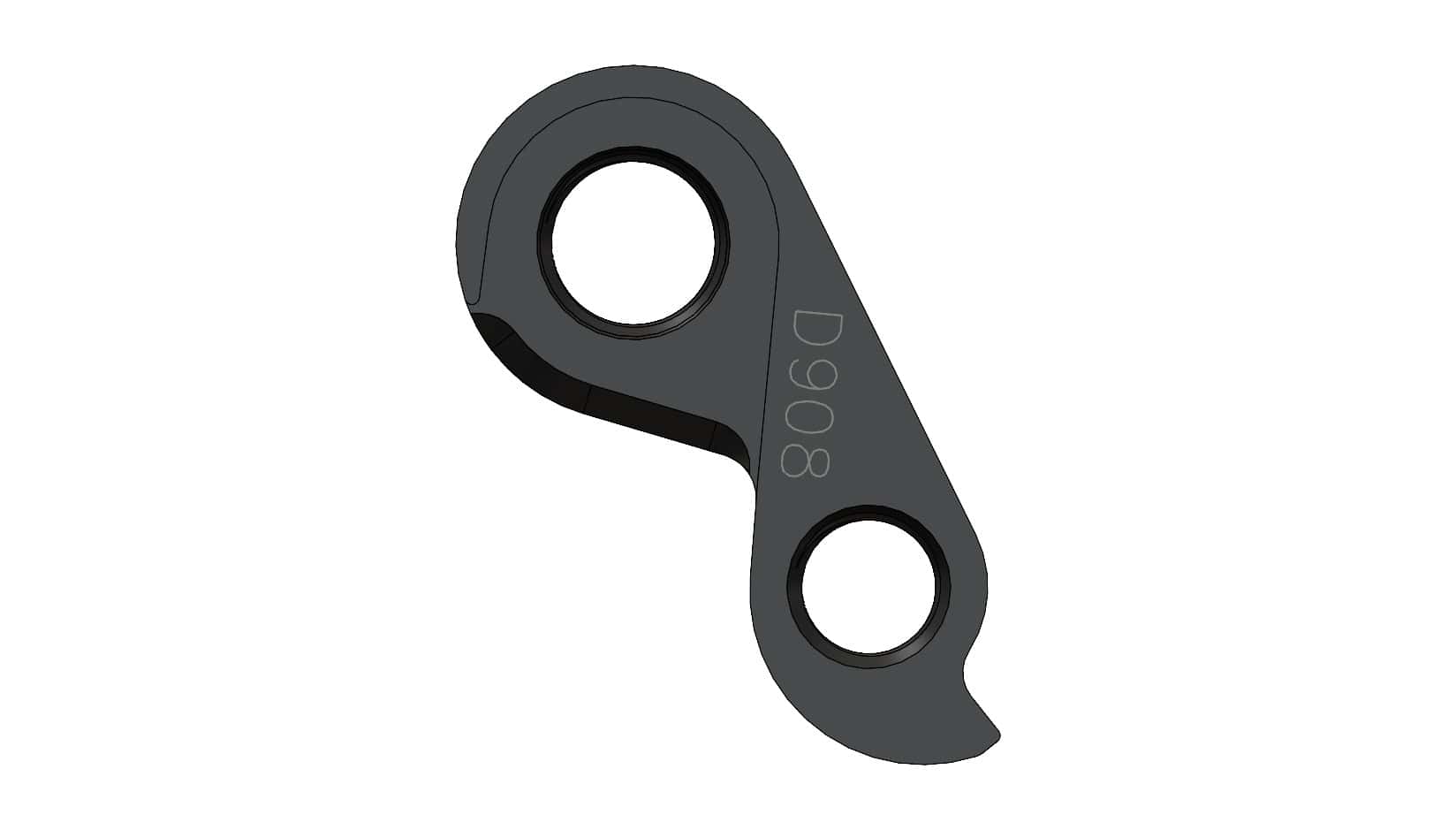 Derailleur hanger for 3T