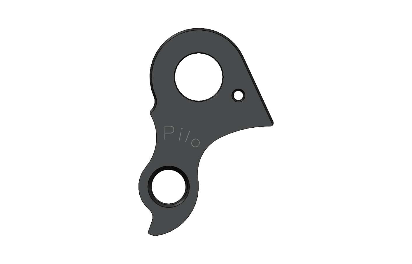Derailleur hanger for Bianchi, Conor, Conway, Helkama, Motobecane, Reiju, Rose, WRC