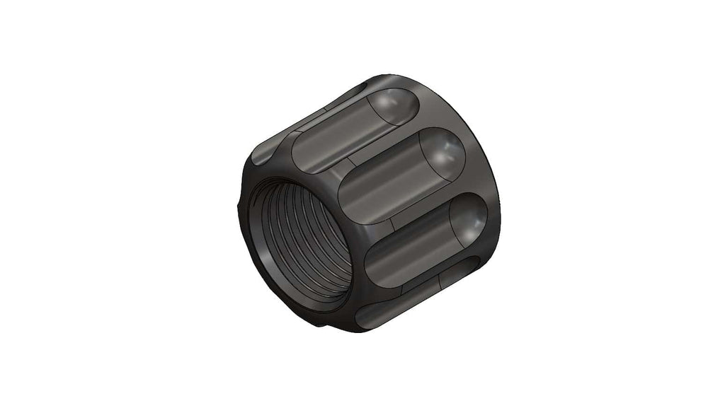 S101 - Locknut for standard 19mm housing, M12x1 double lead threading