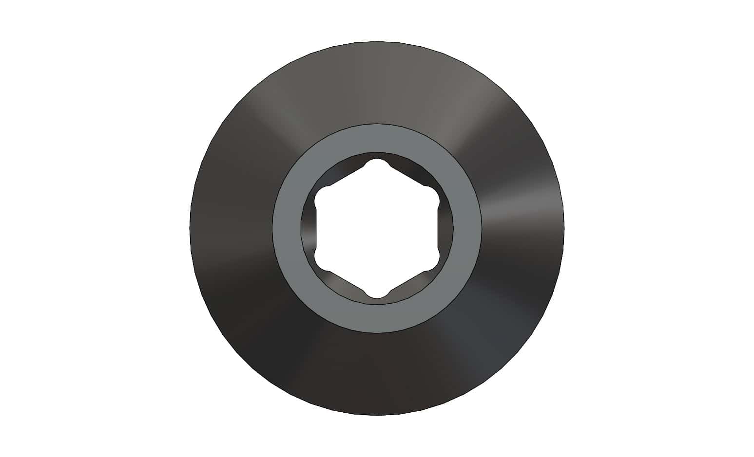 Locknut for Mondraker enhanced M16x1 threaded