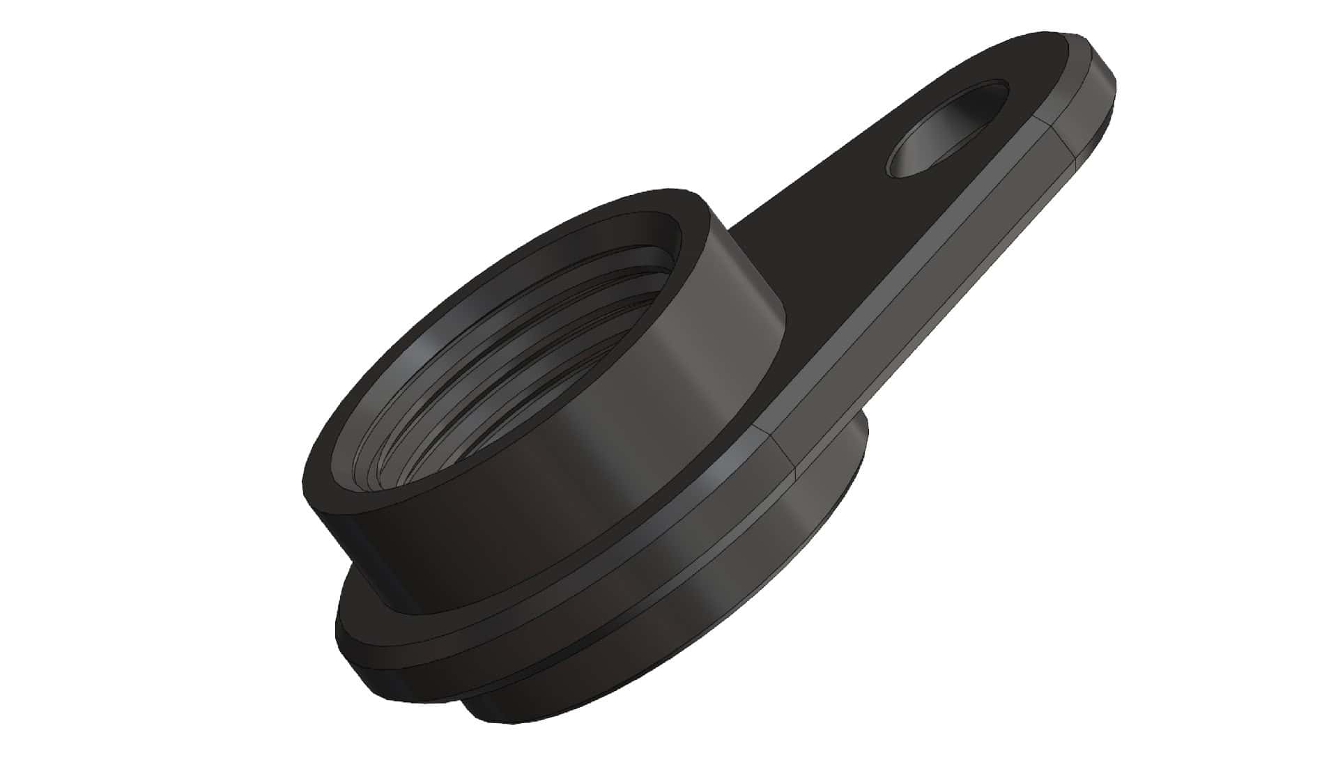 S71 - Locknut for Wilier D886 M12X1 Double lead thread