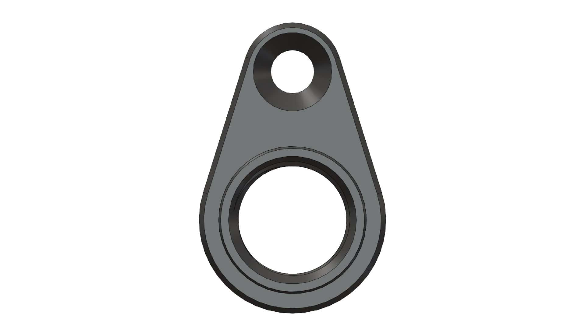 S71 - Locknut for Wilier D886 M12X1 Double lead thread