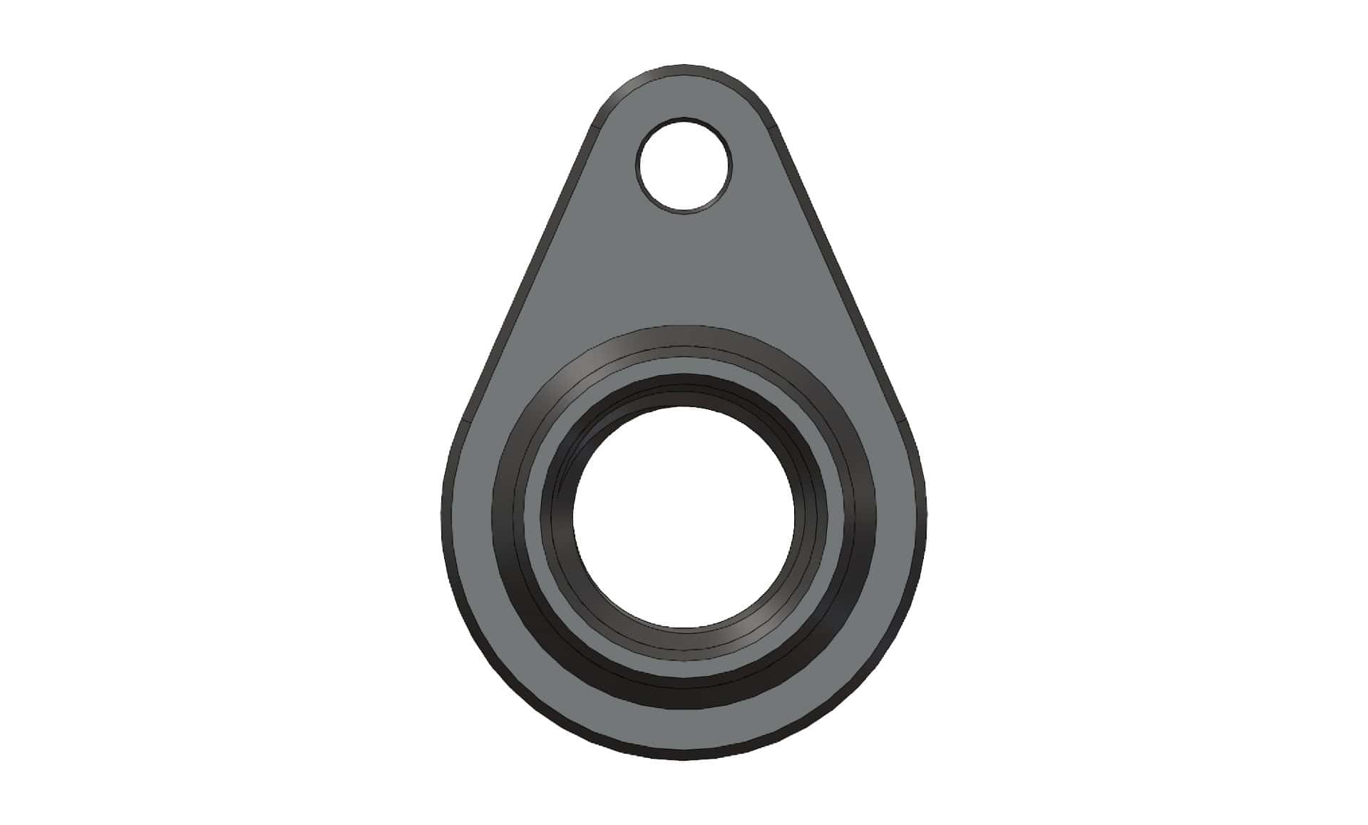 S84 - Locknut for D1139: Basso, Blue, Dema, Fuji, Motobecane, Ribble, Ridley, Storck, Vitus, WRC...
