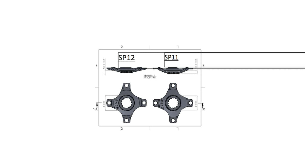 Spider for Bosch CX Direct, 104BCD Compatible